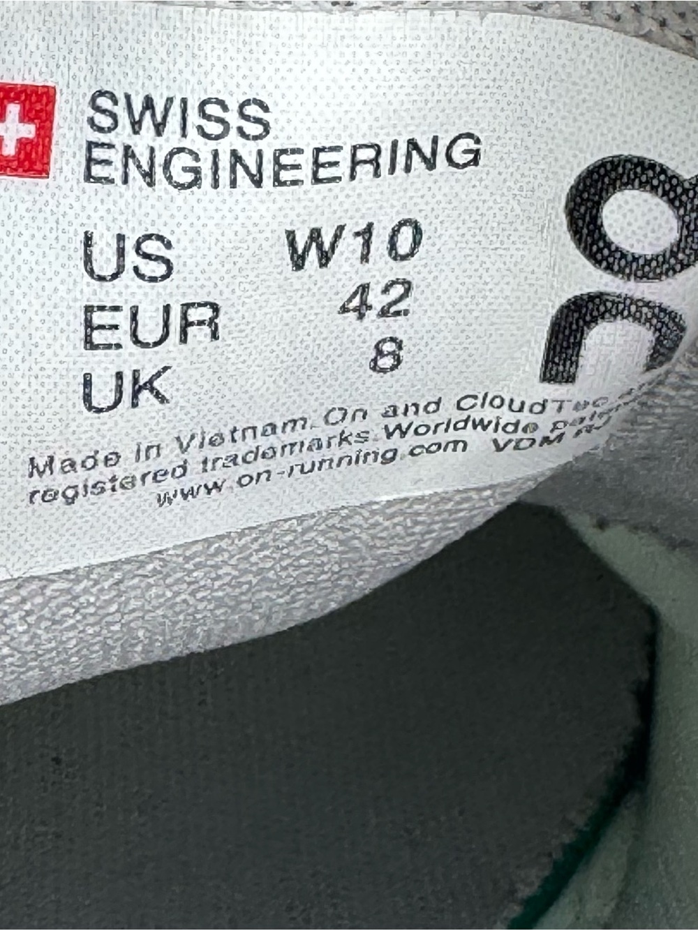 On Running Cloudsurfer Women’s Size 10 — Glacier/Indigo - Picture 10 of 10